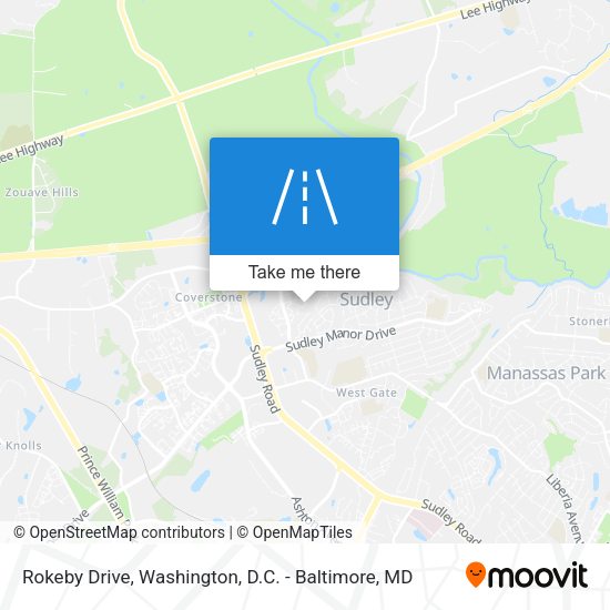 Mapa de Rokeby Drive