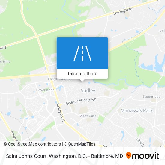 Saint Johns Court map
