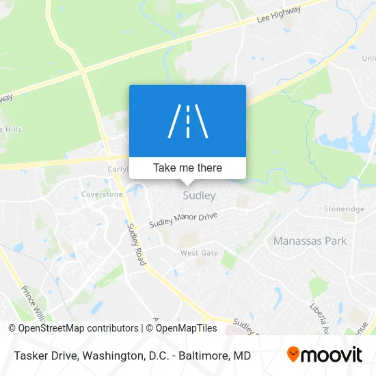 Tasker Drive map