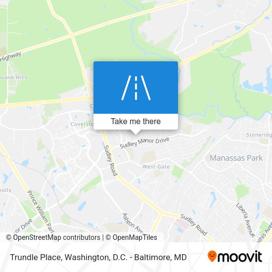Trundle Place map