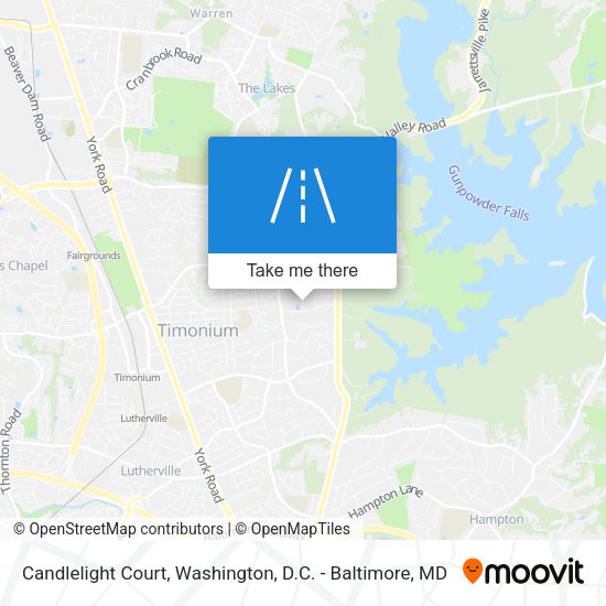 Candlelight Court map