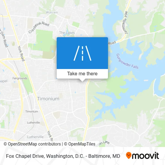 Fox Chapel Drive map