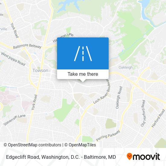 Mapa de Edgeclift Road