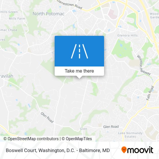 Boswell Court map