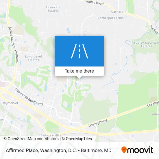 Affirmed Place map