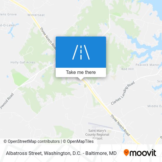 Albatross Street map