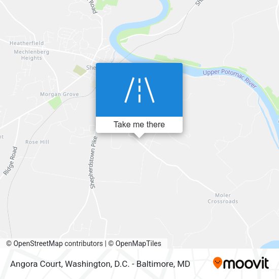 Angora Court map