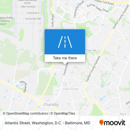 Atlantis Street map