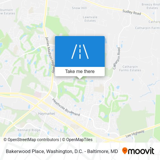 Bakerwood Place map