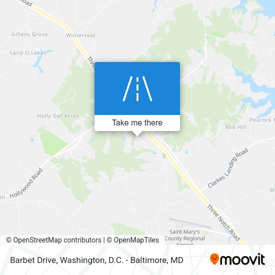 Barbet Drive map