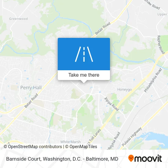 Barnside Court map