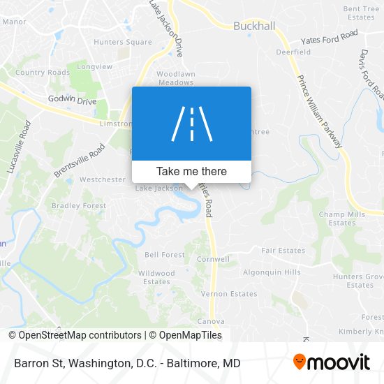 Barron St map