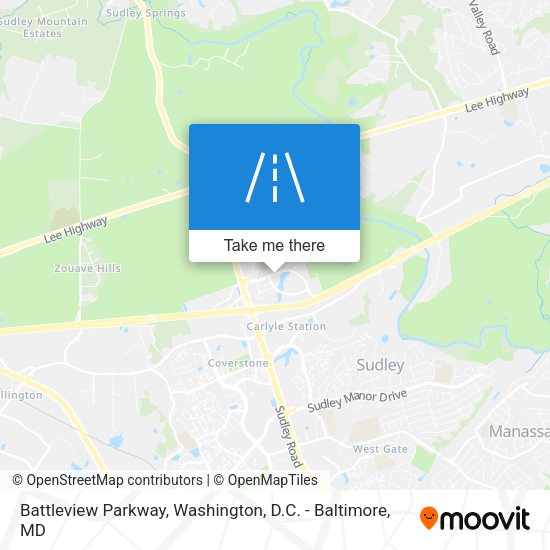 Mapa de Battleview Parkway