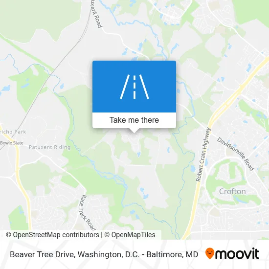 Beaver Tree Drive map