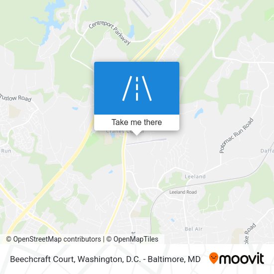 Mapa de Beechcraft Court