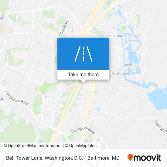 Bell Tower Lane map
