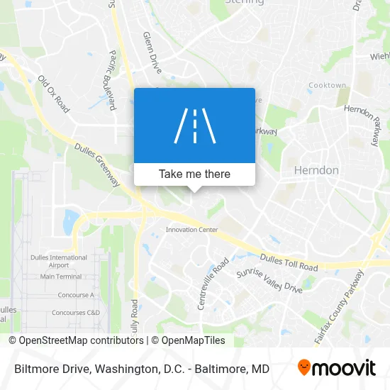 Biltmore Drive map