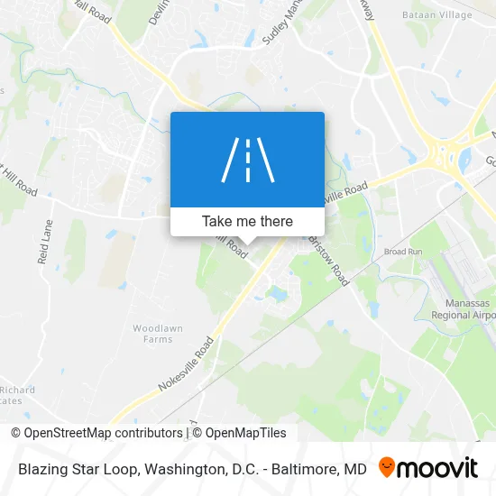 Blazing Star Loop map