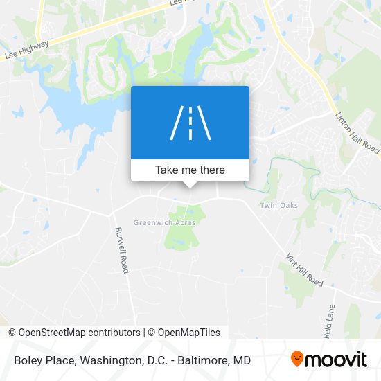 Boley Place map