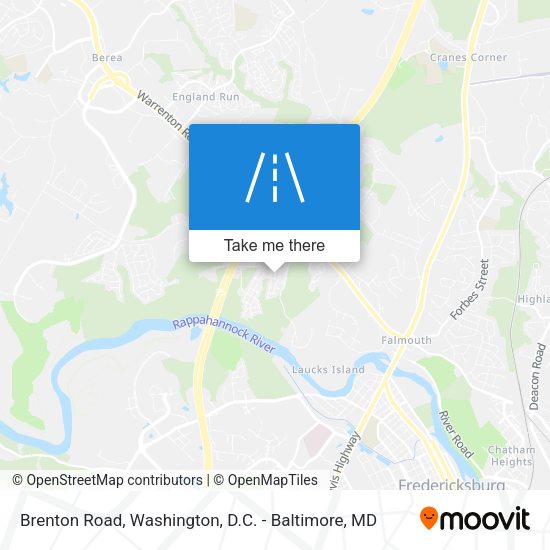 Mapa de Brenton Road
