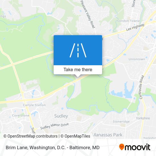 Brim Lane map