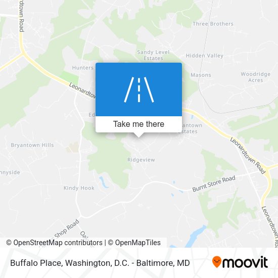 Mapa de Buffalo Place