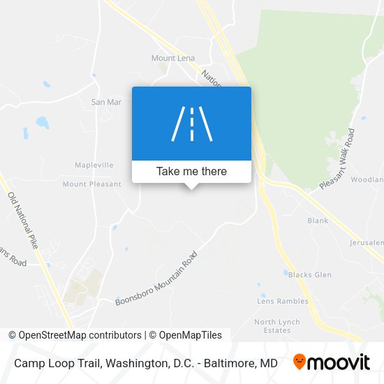 Mapa de Camp Loop Trail