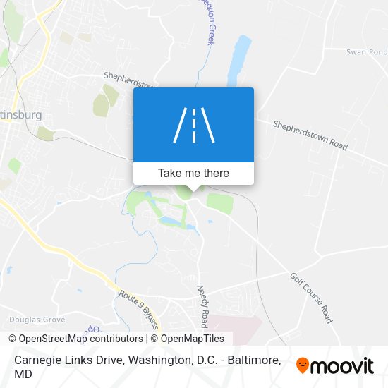 Mapa de Carnegie Links Drive
