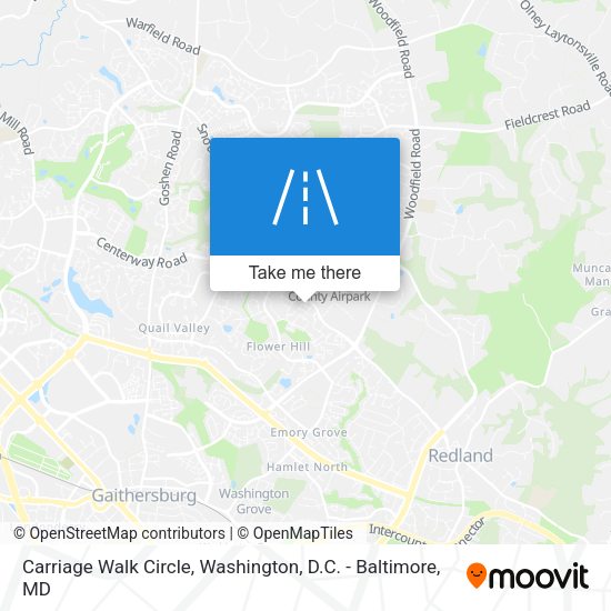 Mapa de Carriage Walk Circle