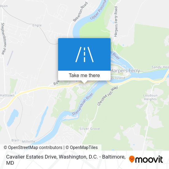 Cavalier Estates Drive map