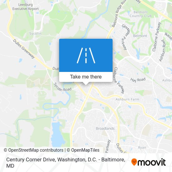 Century Corner Drive map