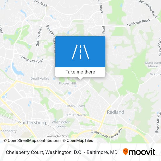 Chelaberry Court map