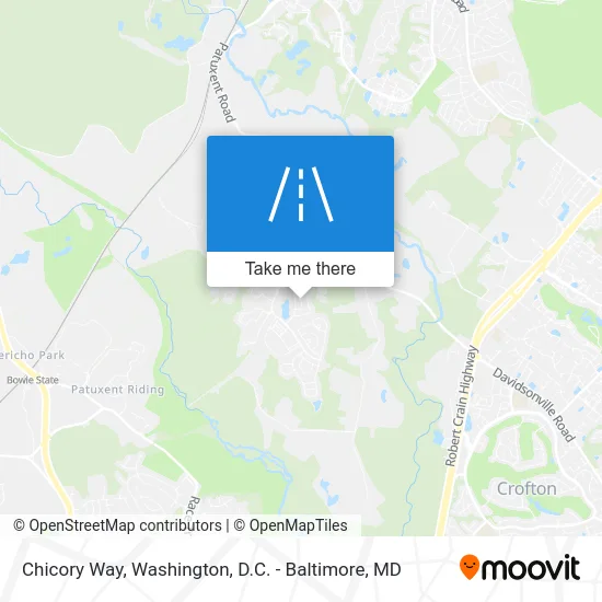 Chicory Way map