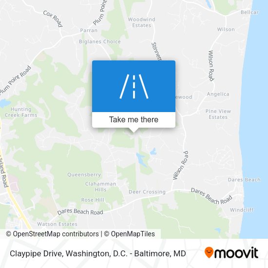 Mapa de Claypipe Drive