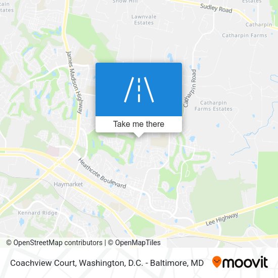 Mapa de Coachview Court