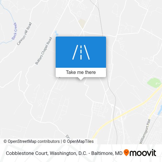 Mapa de Cobblestone Court