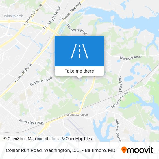 Mapa de Collier Run Road