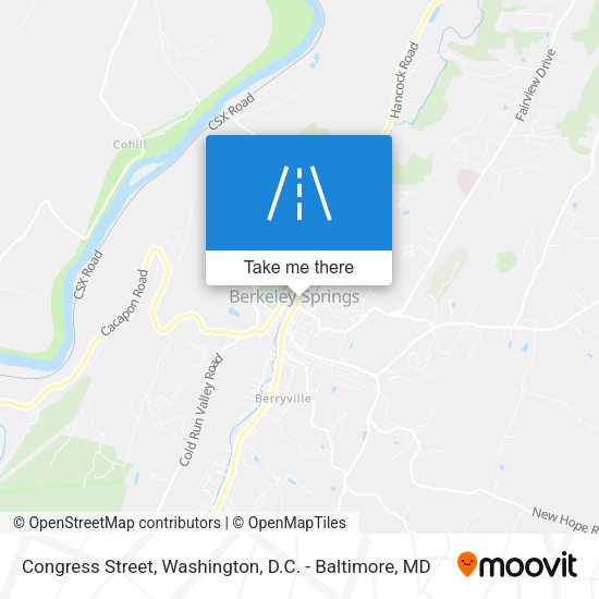 Congress Street map