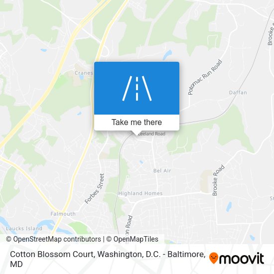 Cotton Blossom Court map