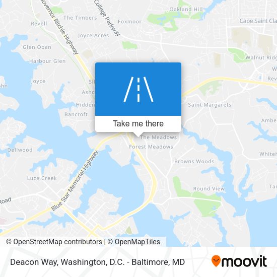 Deacon Way map
