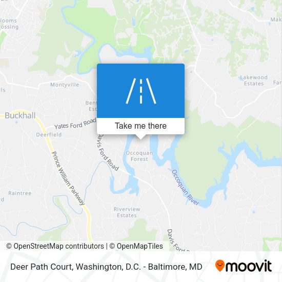 Deer Path Court map