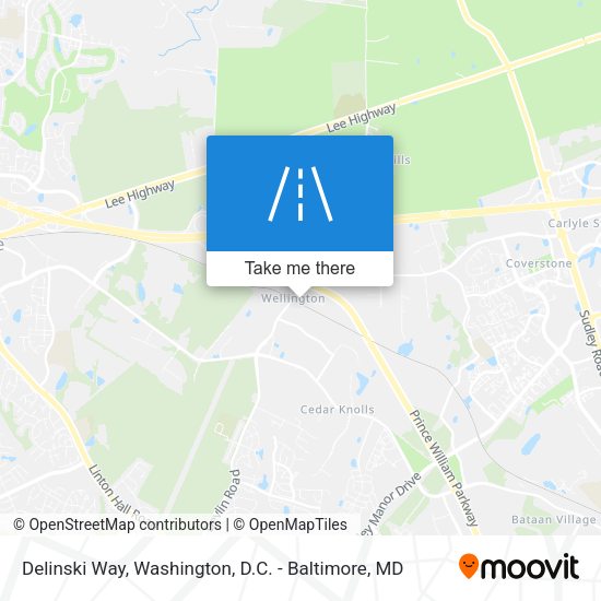 Mapa de Delinski Way