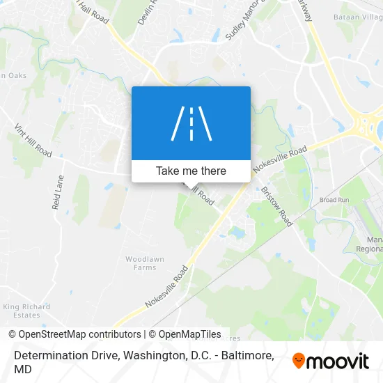 Determination Drive map