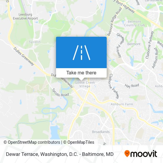 Dewar Terrace map