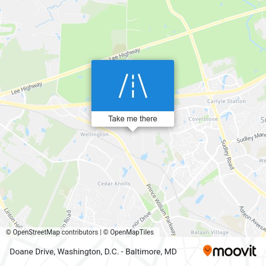 Doane Drive map