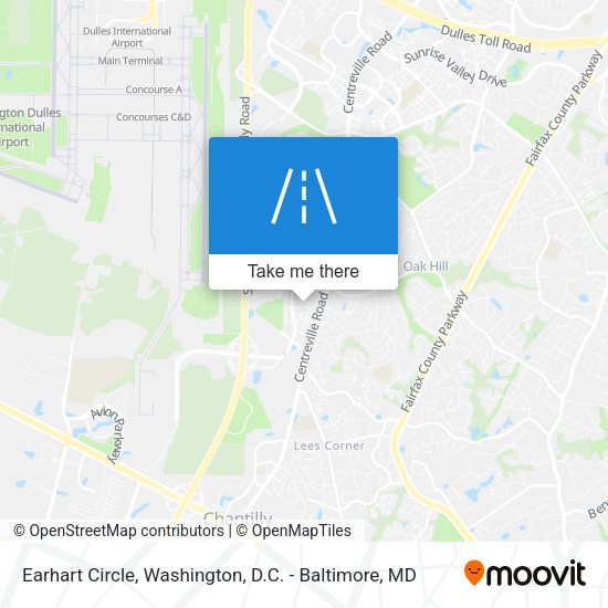 Mapa de Earhart Circle