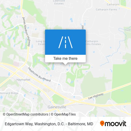 Edgartown Way map