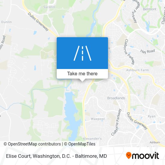 Elise Court map