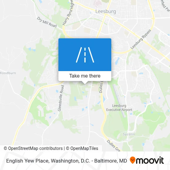 English Yew Place map