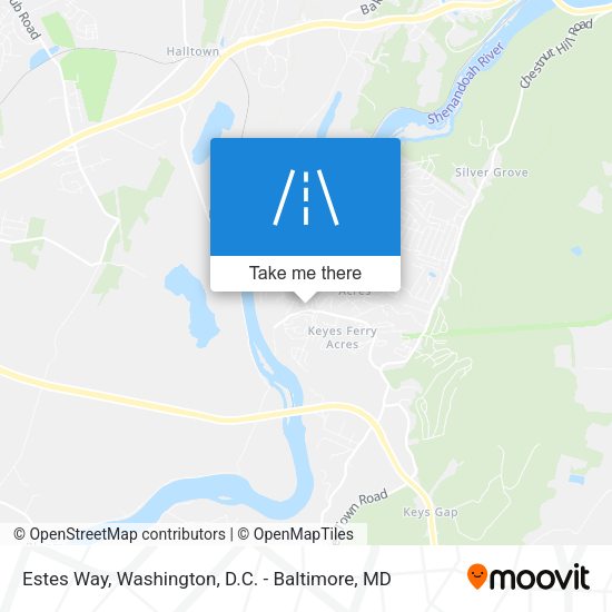 Mapa de Estes Way